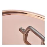 de Buyer 6463.12 deksel Rond Koper