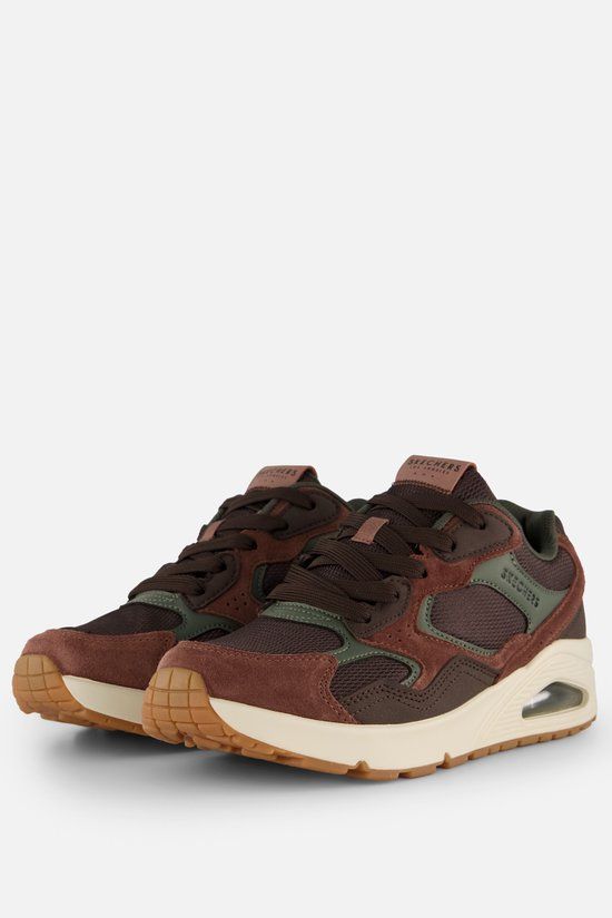 Skechers Uno Heren Sneakers - Bruin