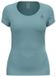 Odlo Active F-dry Light Korte Mouwen Basislaag Blauw S Vrouw