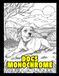 Dogs Monochrome Coloring Book: Bold Black and White Dog Portraits for Adults and Kids