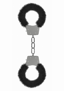 Ouch! Pleasure Handcuffs Black Furry (87gram