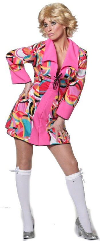 Feestbeest.nl Disco popart Maat 44