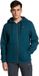 Trangoworld Lompoc Anorak Veste Bleu L Homme Imperméable Sans PFC Polyester Avec Capuche Thermo