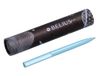 BELIUS Rollerball B Aluminium minimalisme, blauw, inkt, cilindrische doos
