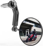 Oxford Premium aluminium spiegel (zwart)