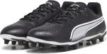 PUMA KING MATCH FG/AG Unisex Sportschoenen - Zwart/Wit - Maat 40,5