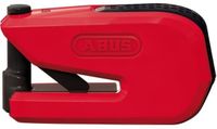 ABUS Antivol de disque Smart avec alarme - GRANIT™ Detecto One 8078 2.0 - Niveau de sécurité 18 - Rouge