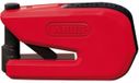ABUS Antivol de disque Smart avec alarme - GRANIT™ Detecto One 8078 2.0 - Niveau de sécurité 18 - Rouge