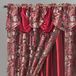 GOHD Royal Rosarium Jacquard Voile Window Curtain Set of 2 (Wine)