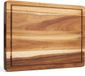 Bikolo® Planche à découper en bois d'acacia extra épais