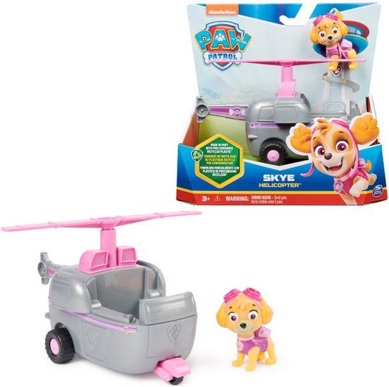 PAW Patrol Skye's Helicopter speelgoedhelikopter met speelfiguur