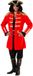 Widmann Finidi Piratenkapitein outfit voor volwassenen - Rood - XL