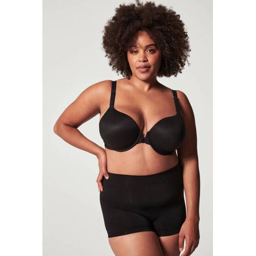 SPANX Ecocare Seamless Shaping Boyshort - Zwart - Medium
