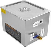 MonsterShop Monster Group BV Ultrasone reiniger - zilver - 15l - instelbare timer & verwarming