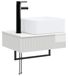 vidaXL Wandwastafel, hoogglans wit, 53 x 35 x 39 cm