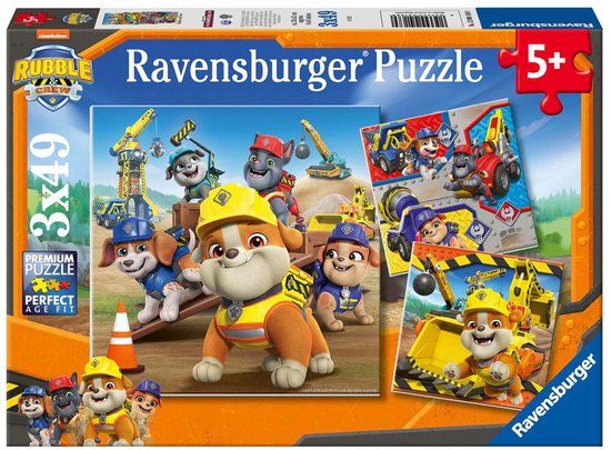 Ravensburger Rubble & Crew 3x49 stukjes