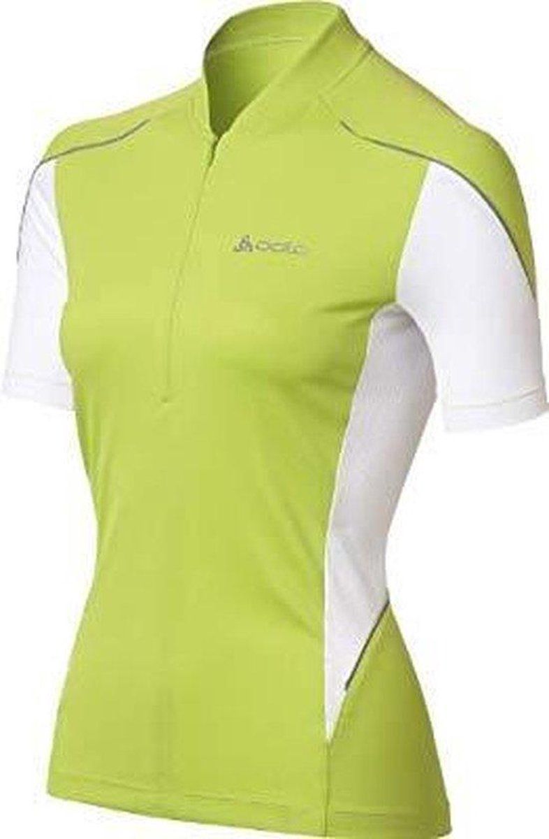 ODLO - Fietsshirt Ld s/s lime green - dames