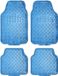 Race Sport Automattenset Alu-look Universeel Pvc Blauw 4-delig