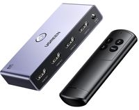UGREEN Commutateur HDMI 2.1 Répartiteur HDMI 3 entrées 1 sortie 8K@60Hz