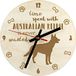 Art-Dog horloge Australische kelpie en multiplex groter