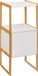 5Five® Natureo Halfhoge Badkamerkast 33x33x80 cm - Wit