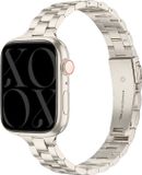 xoxo Wildhearts Bracelet en acier fin (Lumière des étoiles) - Convient pour Apple Watch 38/40/41/42mm