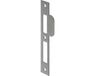 Nemef Sluitplaat - rechthoekig - 196 x 29/46,5 mm - RVS geborsteld - passend bij artikel 4000 serie - din links