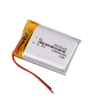 JINMEIXIANG 4 stuks 3.7 V 1000 mAh 803040 Lithium Polymeer voor lantaarns zaklamp koplampen bell hoofdtelefoon bluetooth luidsprekers video recorder
