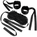 Lace Me Up masque et menottes dentelle et rubans