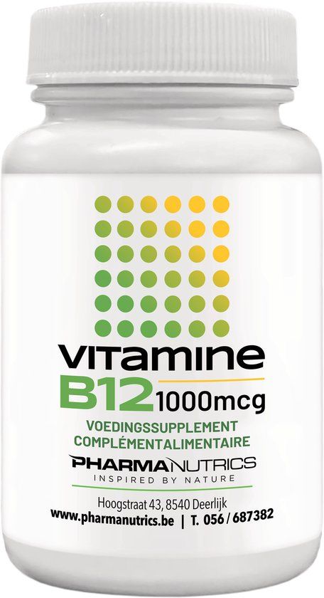 Pharmanutrics Vitamine B12 1000mcg 120 tabletten
