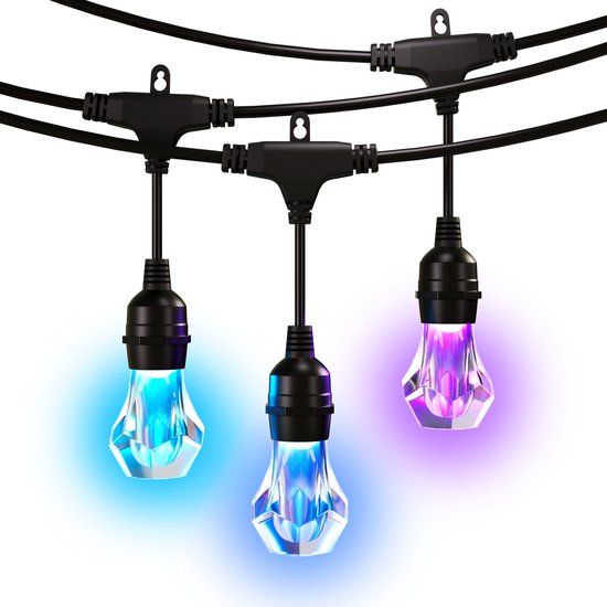 Nanoleaf Essentials Matter Smart Outdoor String Light Expansion Pack - 15m