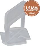 Raimondi Levelling clips 1,5 mm LARGE 400 stuks