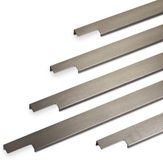 SOTECH Meubelgreep BLANKETT Slim Lengte 495 mm RVS-optiek geborsteld Greeplijst