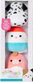 Top1Toys Jazwares GmbH MICROMALLOWS - 3 Pack Plush Squishmallows (Morlai, Lelila, Dustin) 6cm