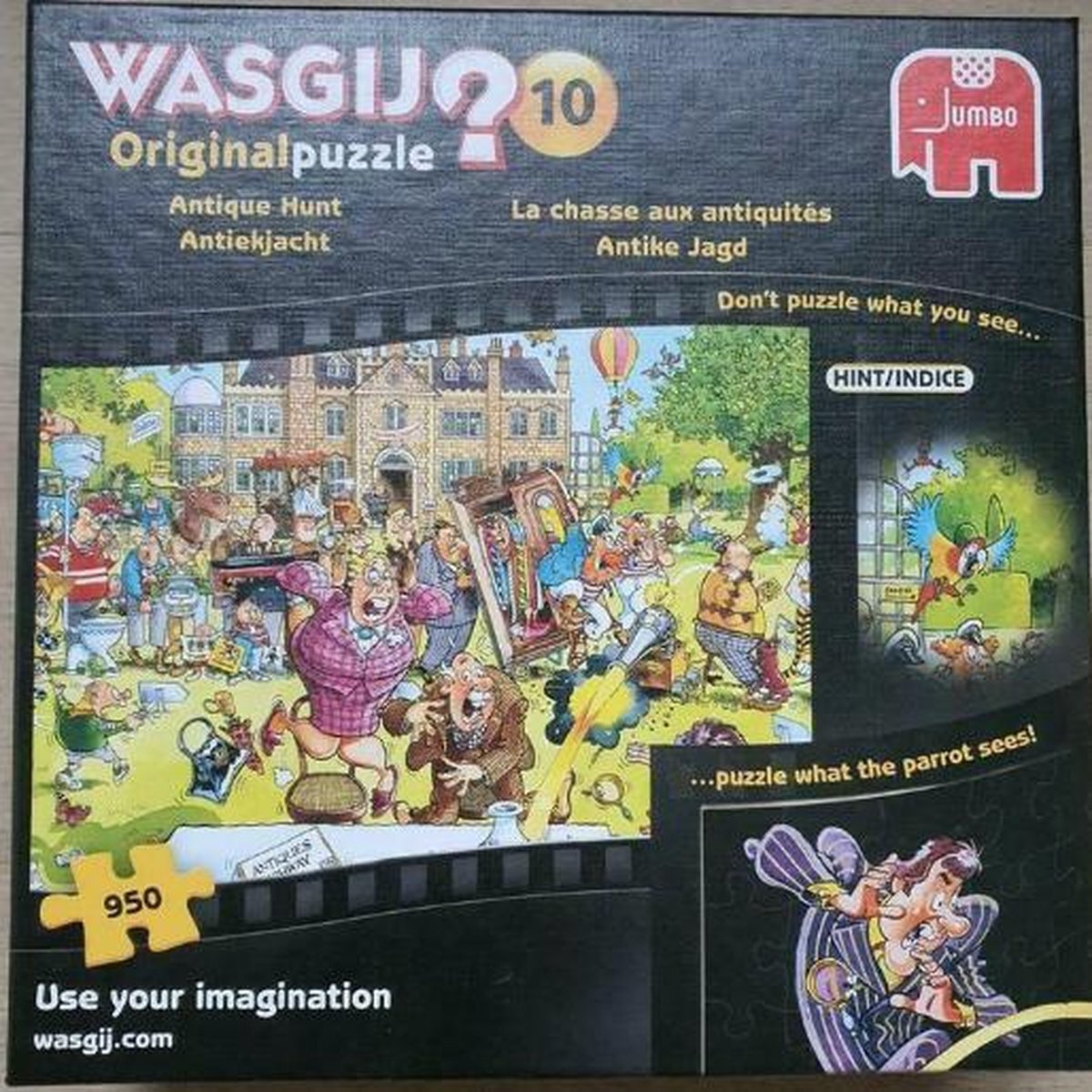 Wasgij Original 10 Antiekjacht! puzzel - 950 stukjes