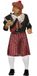 Boland Bv Schotse verkleed kilt en hoed - rood - heren