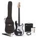 Gear4music LA Basgitaar + 15 W Versterkerpakket, Zwart