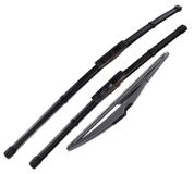 Set de 3 balais d'essuie-glace de remplacement pour voiture