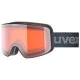 uvex Pyrit LG Skibril met licht contrastversterkende anti-condenscoating en over-the-glasses-constructie voor dames en heren