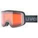 uvex Pyrit LG Skibril met licht contrastversterkende anti-condenscoating en over-the-glasses-constructie voor dames en heren