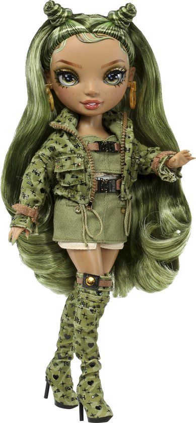 Rainbow High Olivia Woods - Groen - Modepop - 3+ jaar
