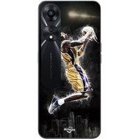 Maniacase Etui Oppo A78 5G basketbal Kobe Bean Bryant 24 Black Mamba