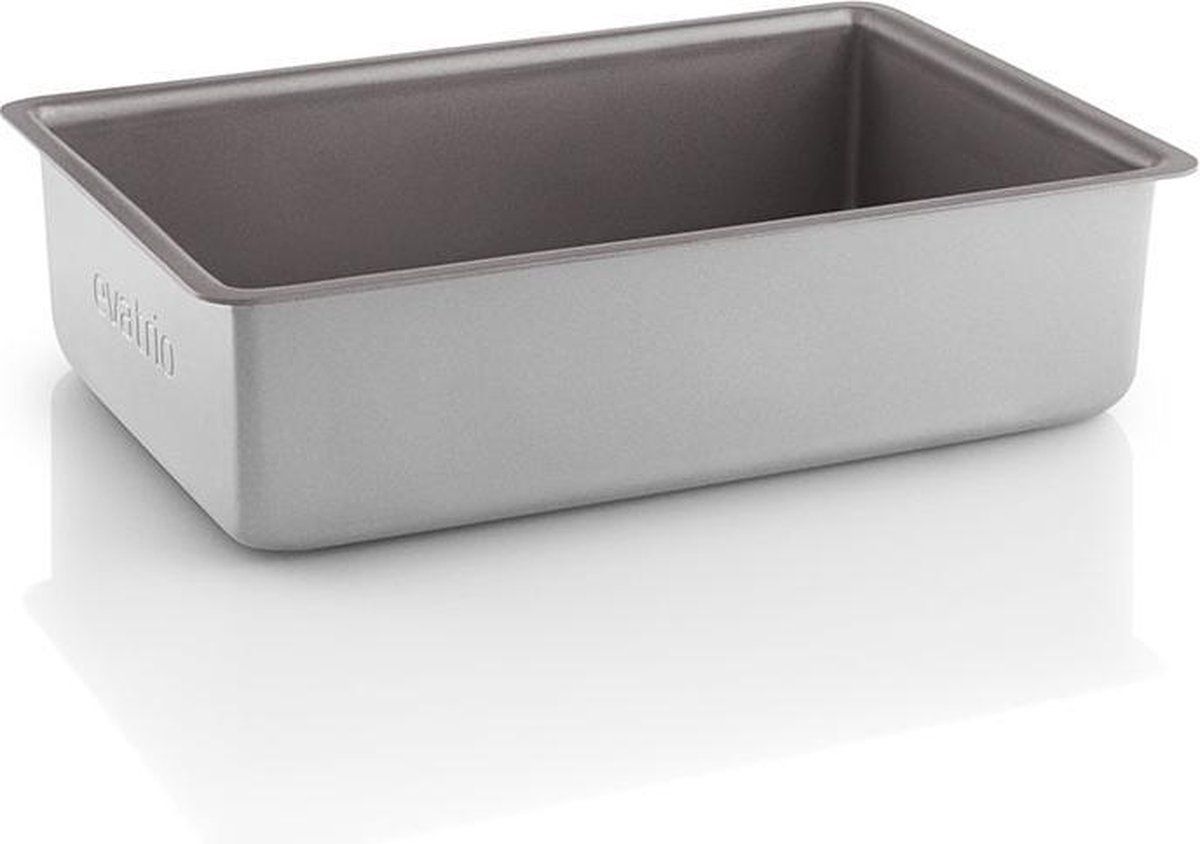 Eva Trio Broodvorm - 1,85 Liter - 22 cm - Aluminium - Grijs
