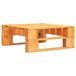 VidaXL Hocker palette bois brun miel