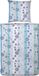 Seersucker Microfibre Ornements Turquoise Fermeture éclair Coq Housse de couette Taie d'oreiller Parure de lit Polyester sans repassage Été lavable