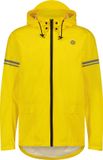 AGU Original Regenjas Essential – 100% Waterdicht – Poray 5.000 – Gerecycled Materiaal – Dames & Heren – Geel - XXL