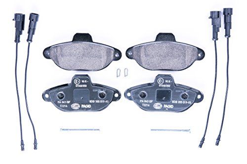HELLA PAGID 8DB 355 019-931 Remblokkenset - T2216 - Dikte: 17mm - Bendix - FIAT / FORD
