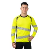 Mascot Accelerate Safe Sweatshirt 19084-781 - haute visibilité jaune/bleu pétrole foncé - M