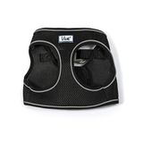 Fluval Step In Mesh Hondentuig Klein/Medium Zwart
