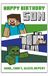 Minecraft Zoon Verjaardagskaart